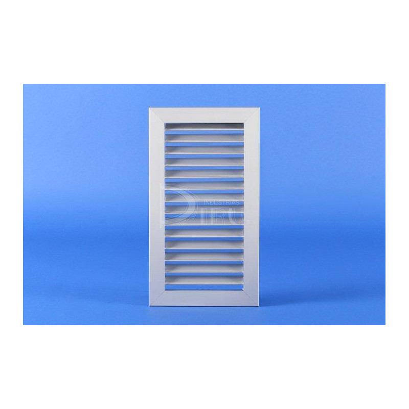 Rejillas de Lamas Fijas Verticales RRFV + M 100 x 700 Color BLANCO