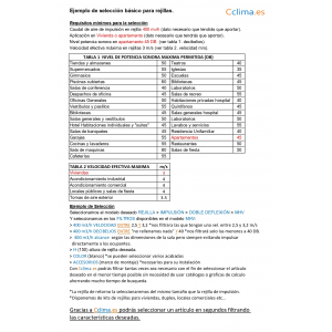 Rejillas de Lamas Fijas Verticales RRFV + M 100 x 1400 Color BLANCO