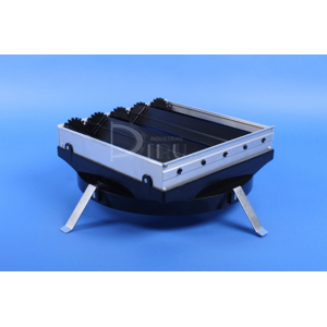 DIFUSOR CIRCULAR CLÁSICO DS + RR  12" COLOR ALUMINIO