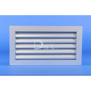 Rejilla Lama Curva CH1 + R 100 x 300 Color BLANCO