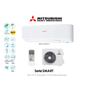 Split pared mitsubishi heavy smart SRK45ZSP-W Blanco