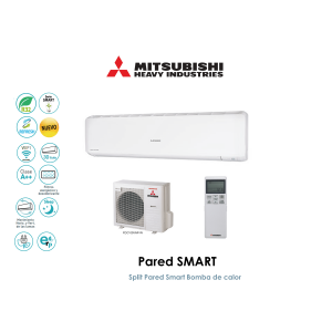 Split pared mitsubishi heavy pared smart SRK100VHNP-W Blanco
