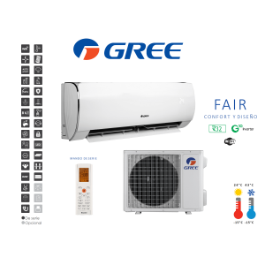 Aire acondicionado split pared gree fair 18 Blanco con wifi