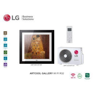 Aire acondicionado split pared lg artcool gallery 9  con wifi