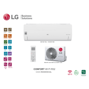 Aire acondicionado split pared lg confort 18 Blanco con wifi
