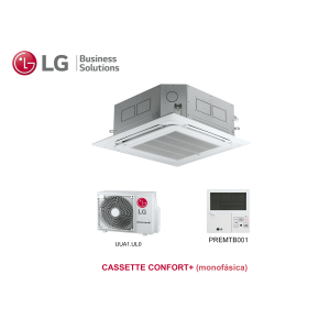 Aire acondicionado lg cassette confort+ 12 Blanco