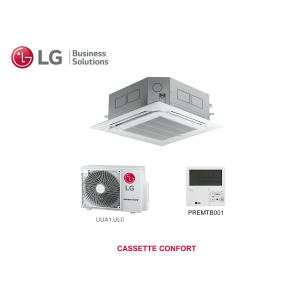 Aire acondicionado lg cassette confort 18 Blanco