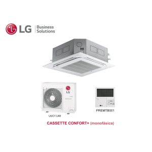 Aire acondicionado lg cassette confort+ 30 Blanco con wifi