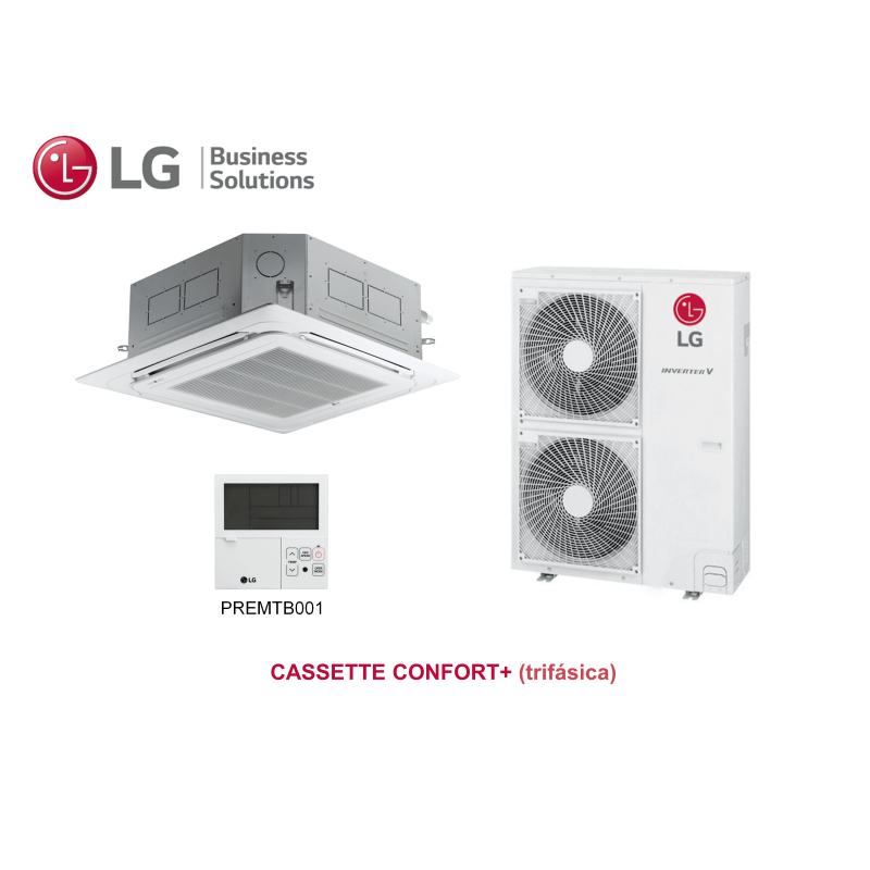 Aire acondicionado lg cassette confort+ 60 Blanco con wifi