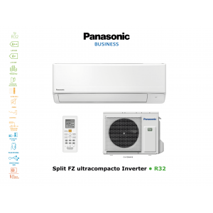 Aire acondicionado pared panasonic split fz ultracompacto inverter KIT-FZ60-WKE blanco con wifi