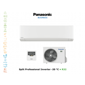 Aire acondicionado pared panasonic split professional inverter -20°c KIT-Z42-TKEA blanco con wifi