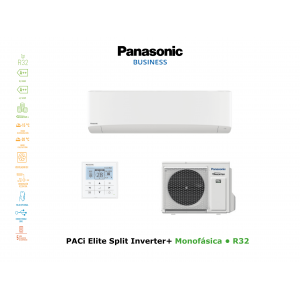 Aire acondicionado panasonic paci elite split inverter+ KIT-50PK2ZH5 blanco con wifi