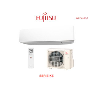 Aire acondicionado split pared fujitsu serie ke ASY35K-KE blanco