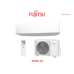 Aire acondicionado split pared fujitsu serie ke ASY40K-KE blanco