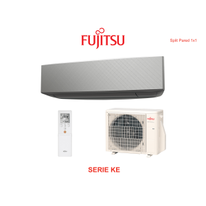 Aire acondicionado split pared fujitsu serie ke ASY25K-KE plata