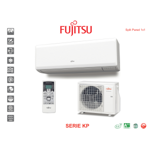 Aire acondicionado split pared fujitsu serie kp ASY 35 UI-KP blanco con wifi