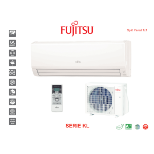 Aire acondicionado split pared fujitsu serie kl ASY 71 UI-KL blanco