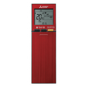 Aire acondicionado mitsubishi electric split pared 1x1 kirigamine style msz-ln60vgr rojo rubí con wifi