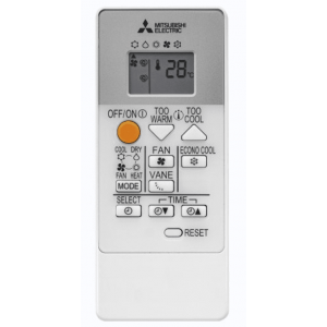 Aire acondicionado mitsubishi electric split pared 1x1 msz-hr msz-hr25vf blanco