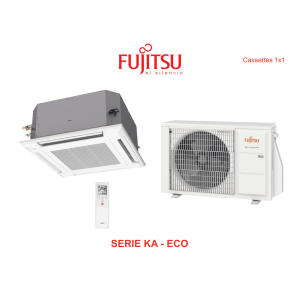 Aire acondicionado cassette fujitsu ka  eco AUY35K-KA blanco