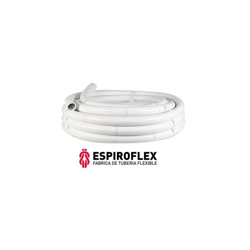 HIDROTUBO DE PVC FLEXIBLE BLANCO 13x16 MM (ROLLO 25MT.)