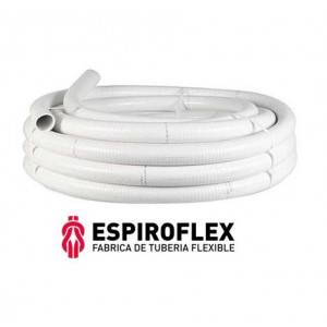 HIDROTUBO DE PVC FLEXIBLE BLANCO 16x20 MM (ROLLO 25MT.)