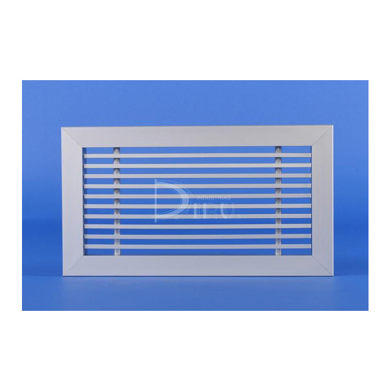 REJILLA LINEAL CON MARCO RL-C  250 x 600 COLOR BLANCO