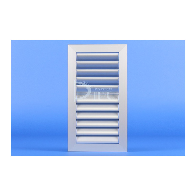 Rejilla Lama Curva CV2 100 x 350 Color BLANCO