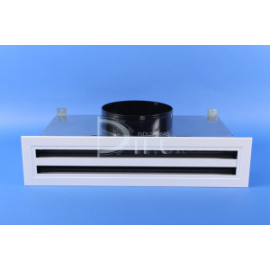 DIFUSOR LINEAL CON REGULACIÓN DLRC 160 x 1800 COLOR ALUMINIO