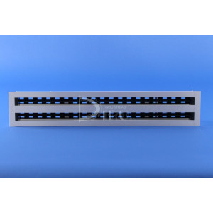 DIFUSOR LINEAL CON REGULACIÓN DLE-B + P 163 x 500 COLOR ALUMINIO