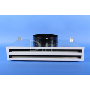 DIFUSOR LINEAL CON REGULACIÓN DLEC-B 123 x 1500 COLOR ALUMINIO
