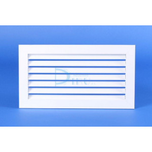 Rejillas de Lamas Fijas Horizontales RRF 300 x 1000 Color ALUMINIO