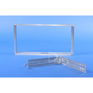 Rejillas de Lamas Fijas Horizontales RRF + M 100 x 1400 Color BLANCO